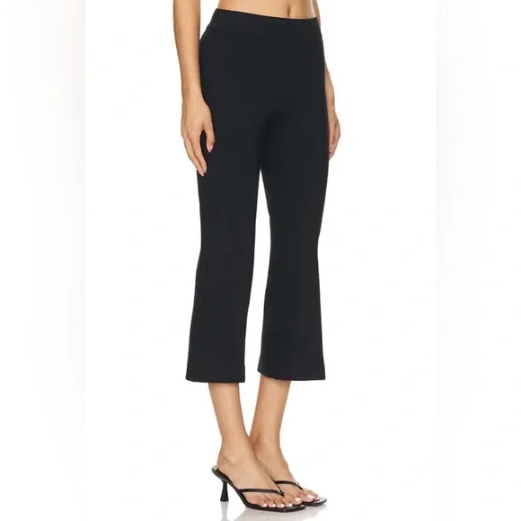 Spanx The Perfect Fit Ponte Kick Flare Cropped Black Pants Size XL - Picture 2 of 8